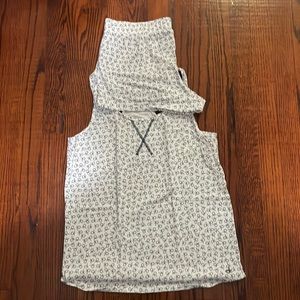 White Calvin Klein Pajama set (shorts and tank top)